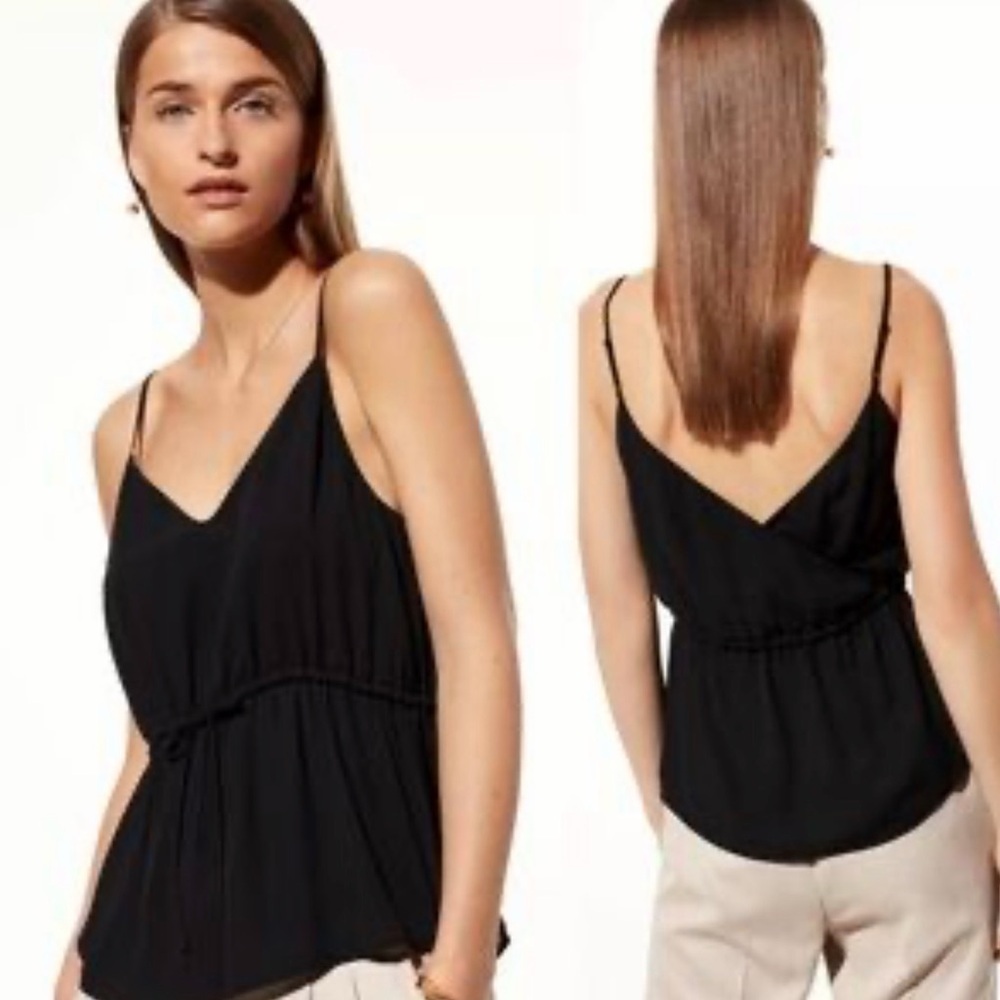 Black Babaton Warren tank top